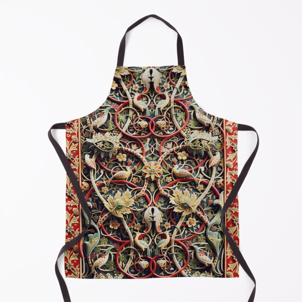 Item preview, William Morris Bullerswood Floral Pattern designed and sold by Vicky Brago-Mitchell®.