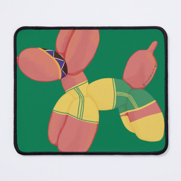 Item preview, South Africa Balloon Dog — FIFA World Cup 2026 Fan Art Sticker designed and sold by Reverber.arting.