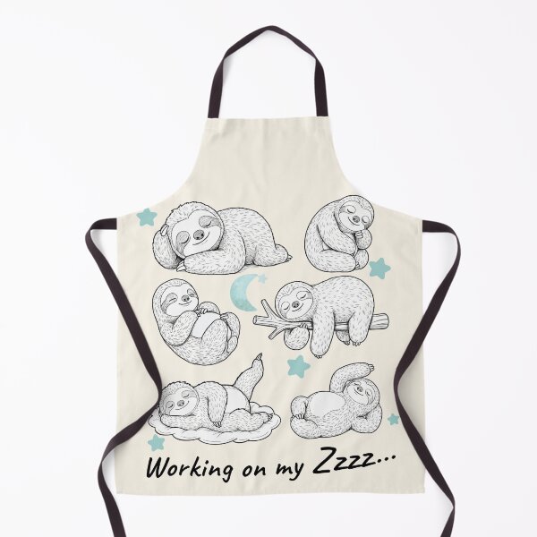 Item preview,     Cozy Sleepy Sloths Working on Zzz designed and sold by HumTumMe.