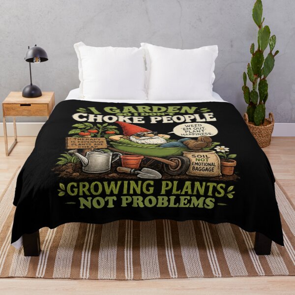 Item preview, I Garden So I Don't Choke People designed and sold by Johnny Furlotte.