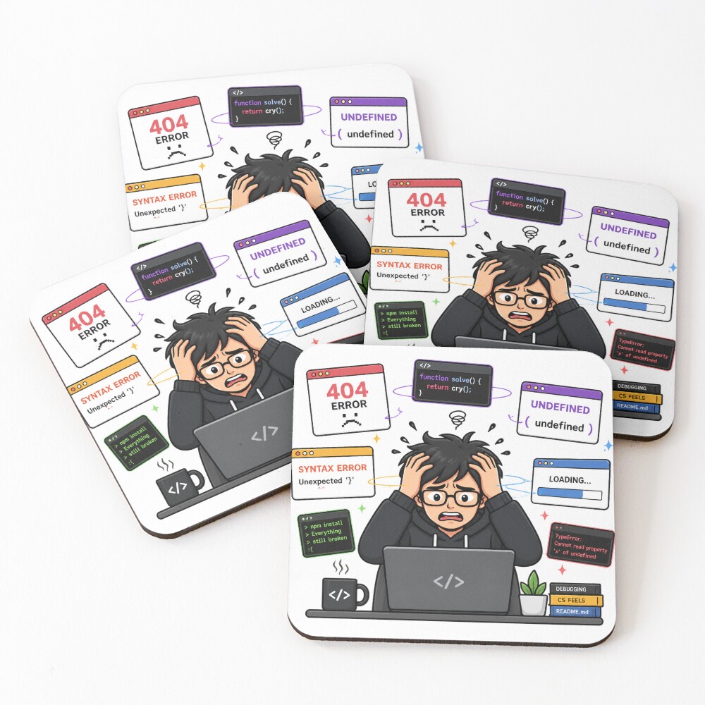 Item preview, Coasters (Set of 4) designed and sold by hollowspell.
