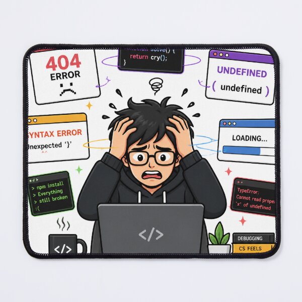 Item preview, Debugging Life Programmer Humor designed and sold by NovaMint2412.