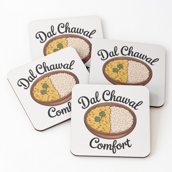 Item preview, Dal Chawal Comfort – Cozy Desi Food Lover Design designed and sold by Swati Art Shop.