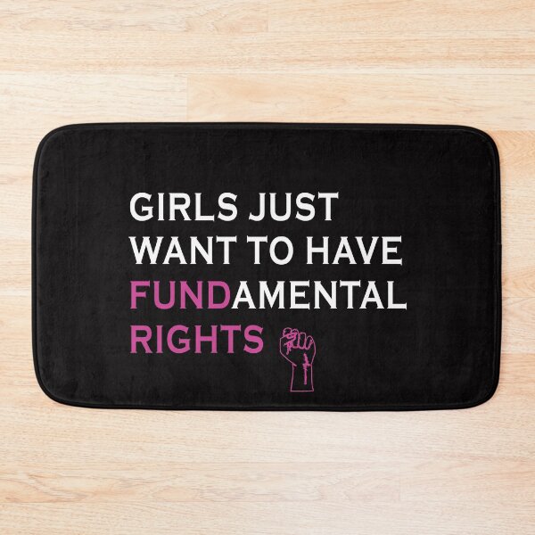 Item preview, Girls Just Wanna Have Fundamental Rights  designed and sold by anaotradnova.