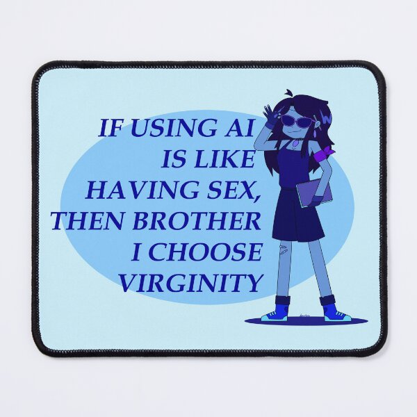 Item preview, AI Virgin designed and sold by dagmartoons.