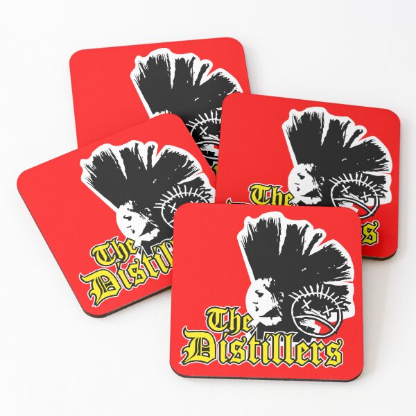 Item preview, The Distillers Punk Rock Band Logo designed and sold by Libérica Studio.