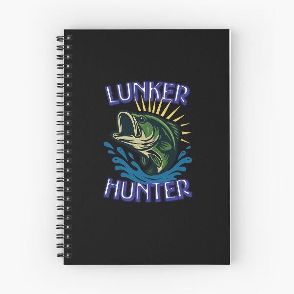 Artikelvorschau, Illustration eines Schwarzbarsches (auch bekannt als „Lunker Hunter“). entworfen und verkauft von Art-Horizon.