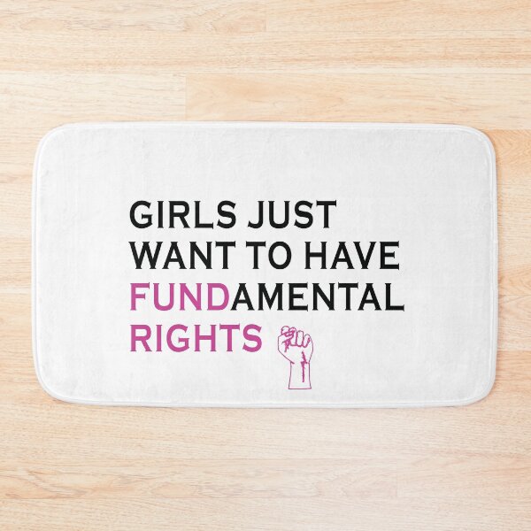 Item preview, Girls Just Wanna Have Fundamental Rights  designed and sold by anaotradnova.
