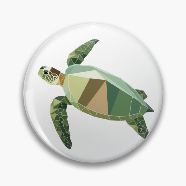 Item preview, Turtle Minimalistic Geometric Art designed and sold by Origaminimal.