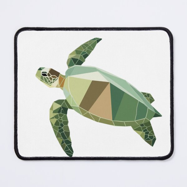 Item preview, Turtle Minimalistic Geometric Art designed and sold by Origaminimal.