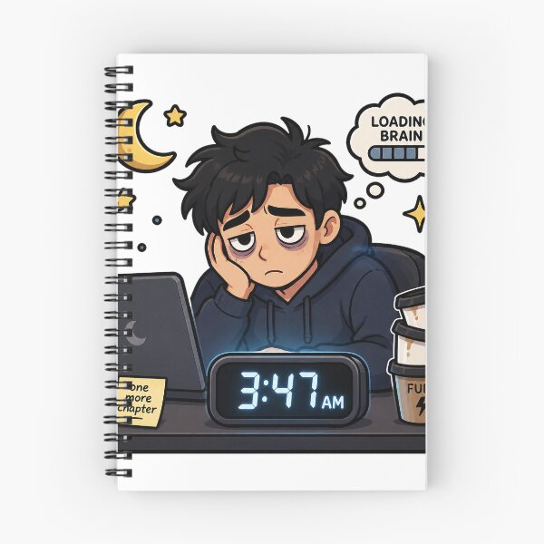 Item preview, 3AM Night Owl Productivity Humor designed and sold by NovaMint2412.
