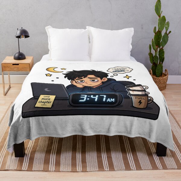 Item preview, 3AM Night Owl Productivity Humor designed and sold by NovaMint2412.