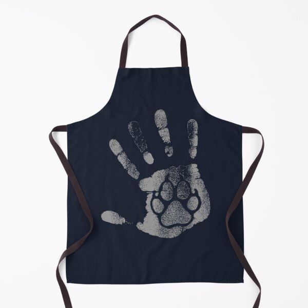 Item preview, Gray Paw Handprint Bond designed and sold by Corvoria.