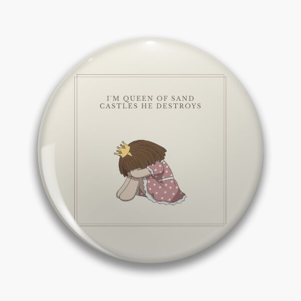 Item preview, I'm Queen Of Sand Castles He Destroys V2-2 (NB) designed and sold by Ars Brunus.