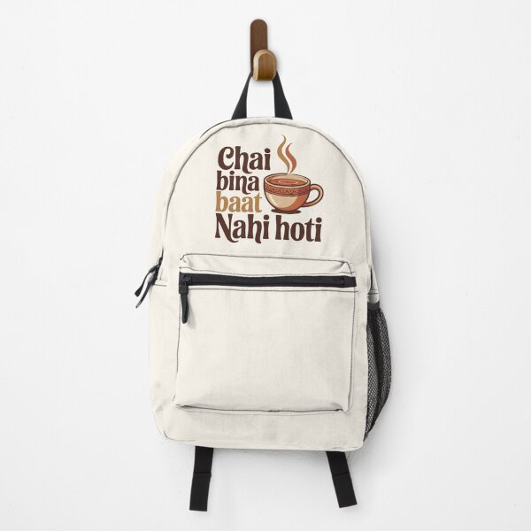 Item preview, Chai Bina Baat Nahi Hoti – Funny Desi Chai Lover Design designed and sold by Swati Art Shop.