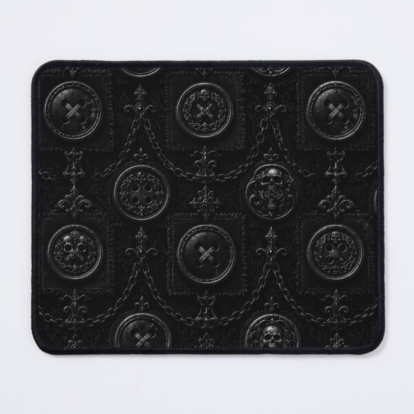 Item preview, The Shadow Guard - Industrial Gothic Chains & Obsidian Buttons designed and sold by cabuks.