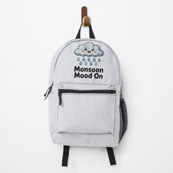 Item preview, Monsoon Mood On – Cute Rainy Day Desi Vibes Design designed and sold by Swati Art Shop.