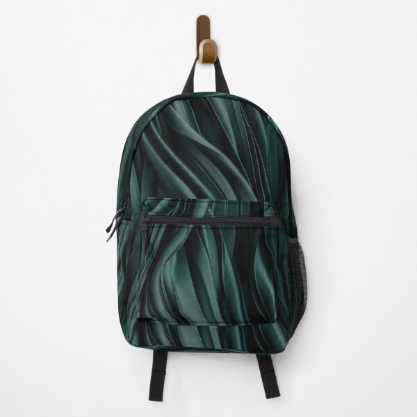 Item preview, Emerald Pleated Satin Fabric Pattern designed and sold by frumixart.