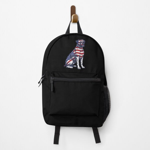 Item preview, Sitting Boxer Dog Patriotic USA Artwork designed and sold by JessArty ⭐⭐⭐⭐⭐.