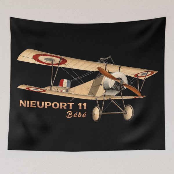 Item preview, Nieuport 11 Bébé French WW1 Biplane Aviation Art designed and sold by MilitaryMart.