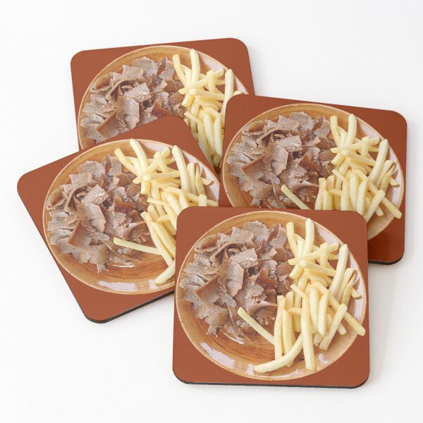 Item preview, A Golden Plate of Kebab & Chips designed and sold by Sibyl-Arts.