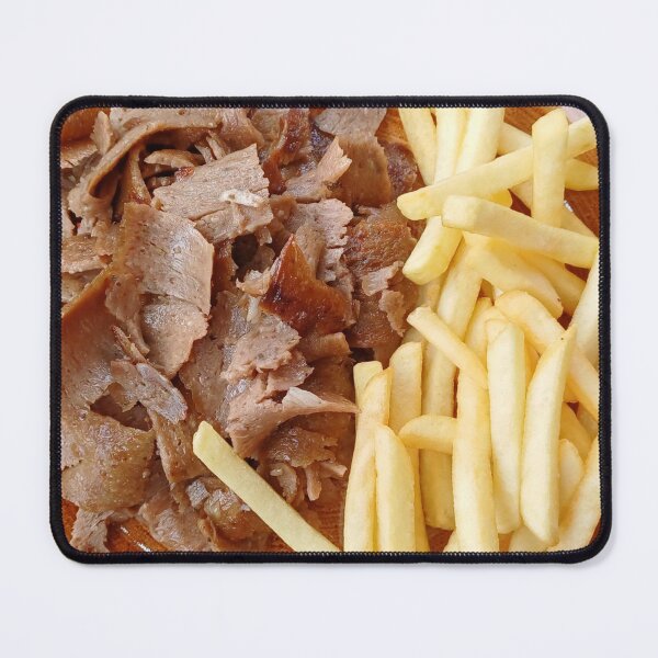 Item preview, A Golden Plate of Kebab & Chips designed and sold by Sibyl-Arts.