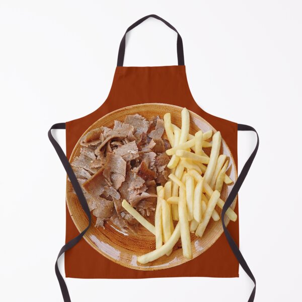 Item preview, A Golden Plate of Kebab & Chips designed and sold by Sibyl-Arts.