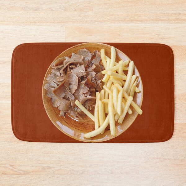 Item preview, A Golden Plate of Kebab & Chips designed and sold by Sibyl-Arts.