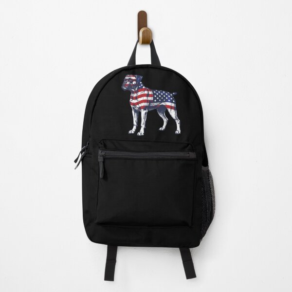 Item preview, Patriotic Boxer Dog Side View USA Art designed and sold by JessArty ⭐⭐⭐⭐⭐.