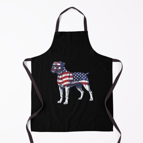 Item preview, Patriotic Boxer Dog Side View USA Art designed and sold by JessArty ⭐⭐⭐⭐⭐.
