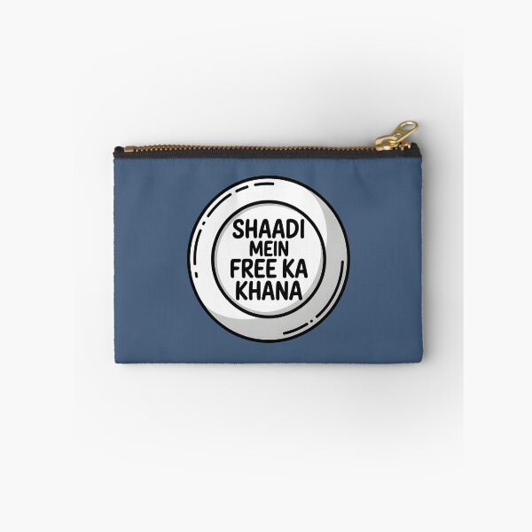 Item preview, Shaadi Mein Free Ka Khana – Funny Desi Wedding Food Design designed and sold by Swati Art Shop.