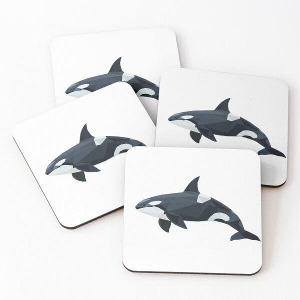Item preview, Orca Minimalistic Geometric Art designed and sold by Origaminimal.