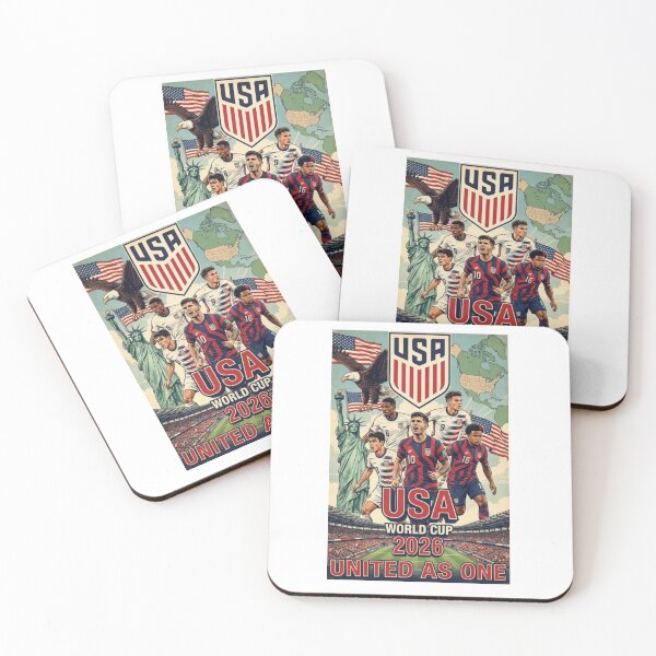 Item preview, USA World Cup 2026 – United As One Soccer Fan Poster designed and sold by VladisWorld.