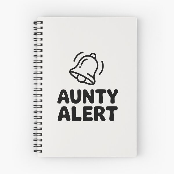 Item preview, Aunty Alert – Funny Desi Aunty Humor Design designed and sold by Swati Art Shop.