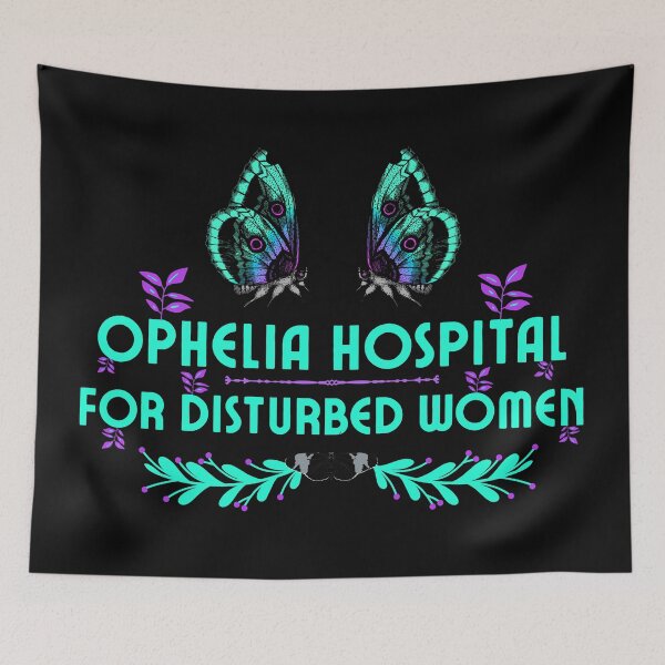 Item preview, Girl Boss Ophelia Female Rebellion designed and sold by Renata Illustrata.