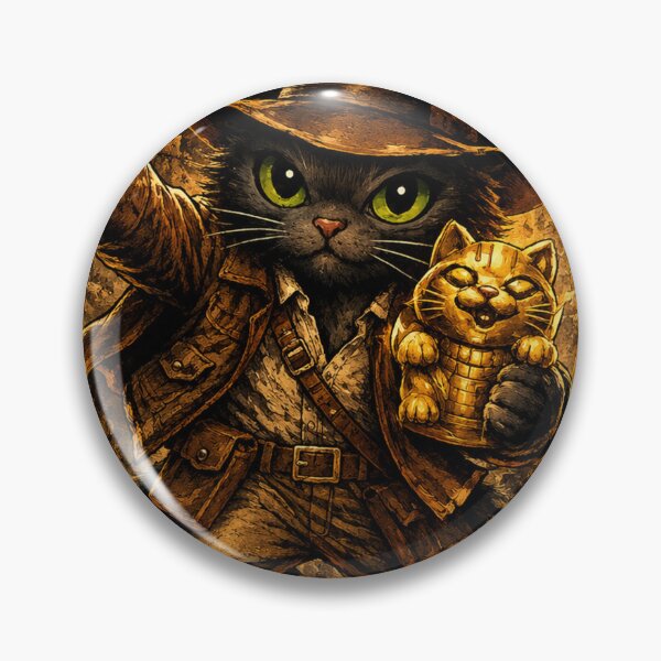 Item preview, Kitty Anda Jones designed and sold by CatflixNChill.