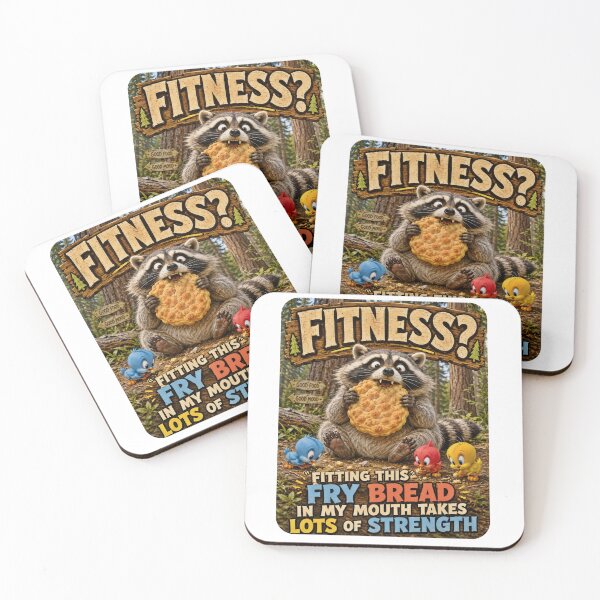 Item preview, Fitness Raccoon  designed and sold by NativeGraffix.