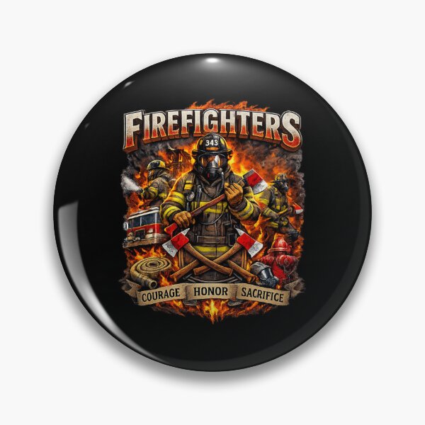Item preview, Firefighters designed and sold by Johnny Furlotte.