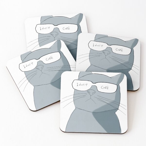 Item preview, Cool cat - idon't care designed and sold by Amaiiyume.