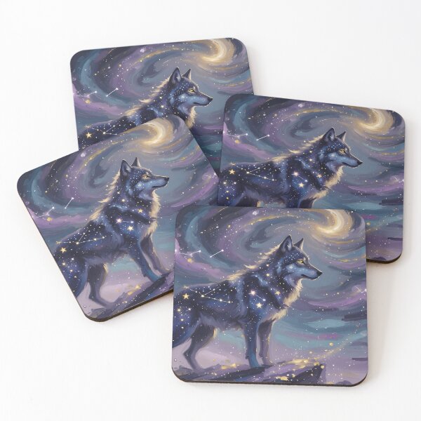 Item preview, Celestial Wolf Galaxy designed and sold by RkskArt.