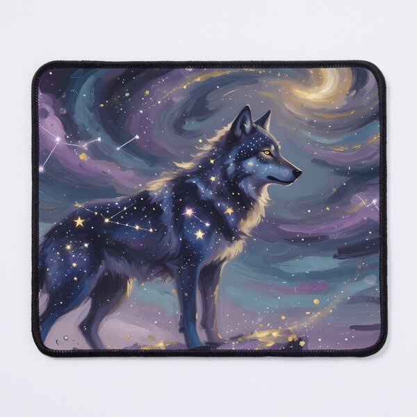 Item preview, Celestial Wolf Galaxy designed and sold by RkskArt.