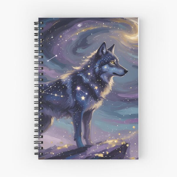 Item preview, Celestial Wolf Galaxy designed and sold by RkskArt.
