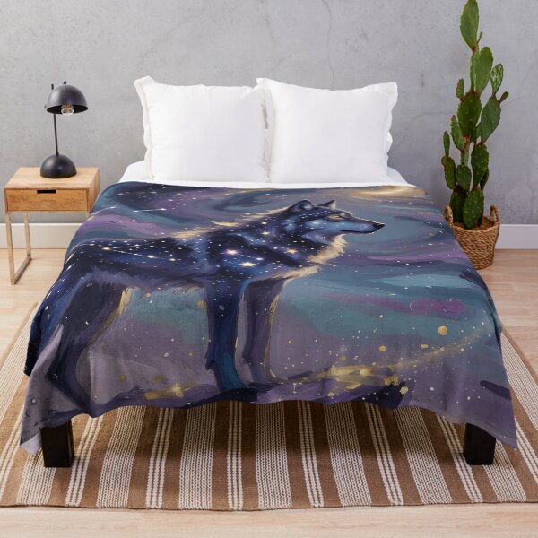 Item preview, Celestial Wolf Galaxy designed and sold by RkskArt.