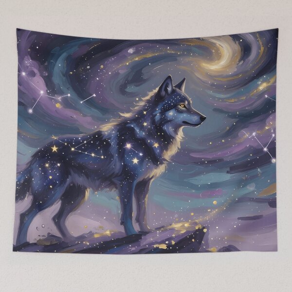 Item preview, Celestial Wolf Galaxy designed and sold by RkskArt.