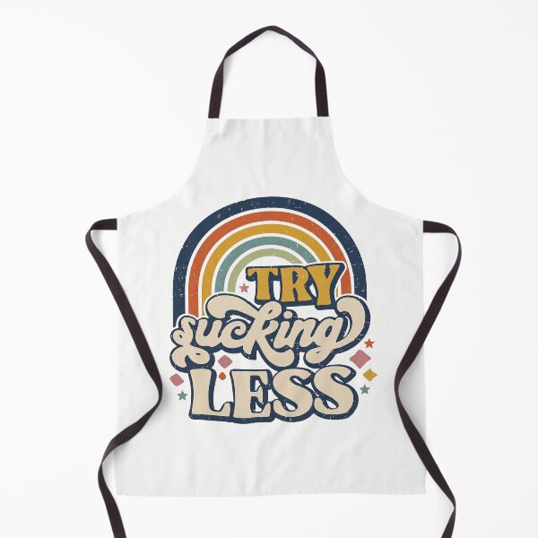 Item preview, Retro 70s Rainbow Try Sucking Less Funny Sarcastic designed and sold by rediscoveredapp.