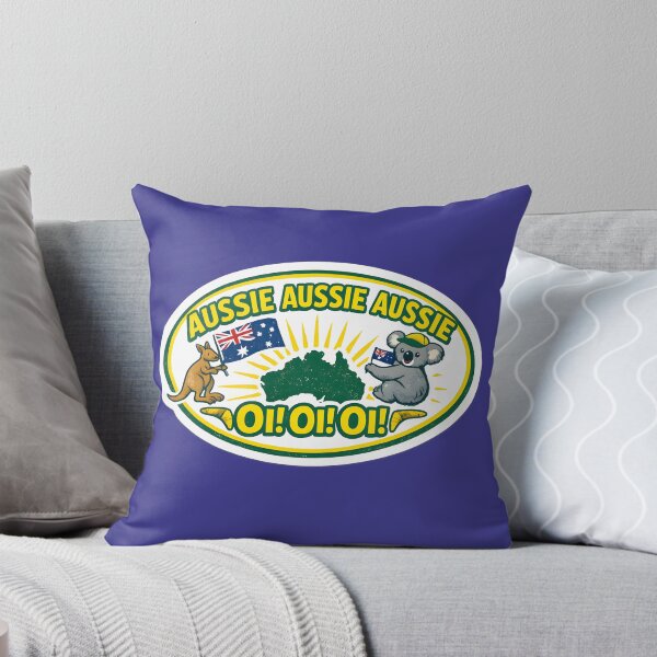 Item preview, Aussie Aussie Aussie Oi Oi Oi! | Australia Pride Kangaroo & Koala designed and sold by RockyLambda.