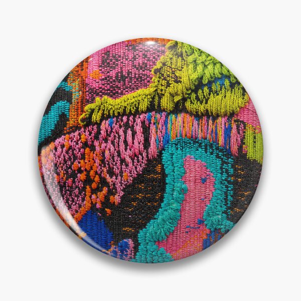 Item preview, Electric Colorful Jacquard Textile Pattern designed and sold by frumixart.