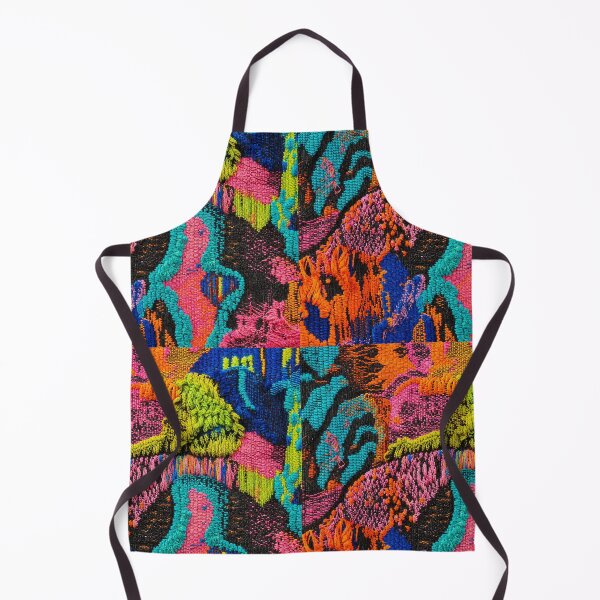 Item preview, Electric Colorful Jacquard Textile Pattern designed and sold by frumixart.