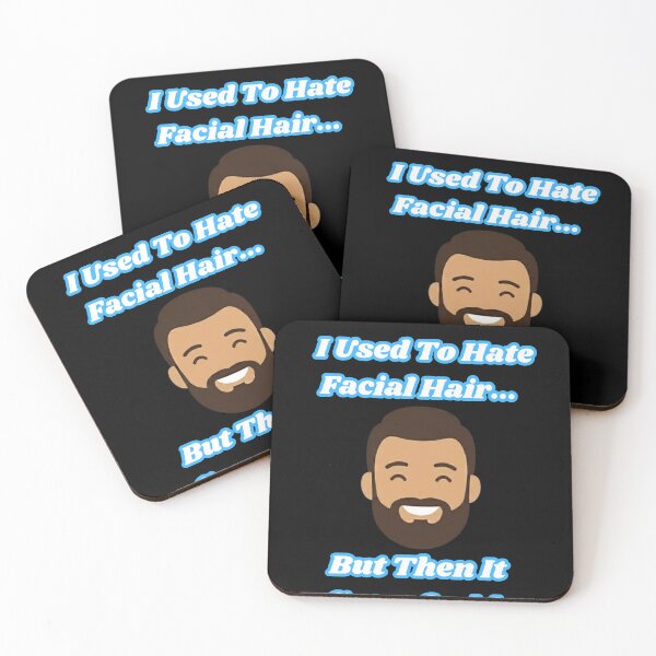 Item preview, I Used To Hate Facial Hair But Then It Grew On Me — Funny Beard Dad Joke T-Shirt Gift designed and sold by groan up humour.