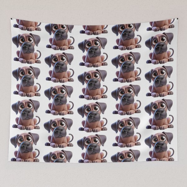 Item preview, Adorable Fila Brasileiro Dog designed and sold by Sillytoe.